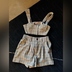 Plaid Madewell set